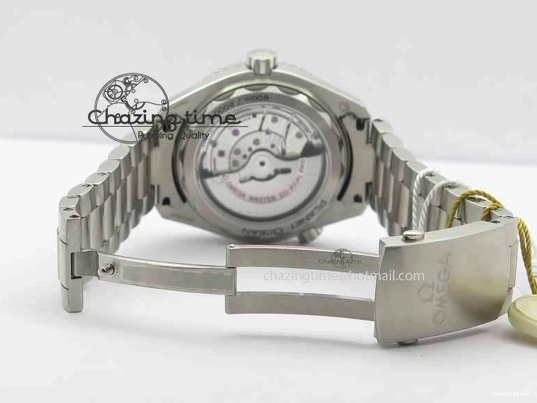 0308 Planet Ocean 2016 43.5mm SS OM 1:1 Best Edition Black Dial On SS Bracelet A Cozy 8162